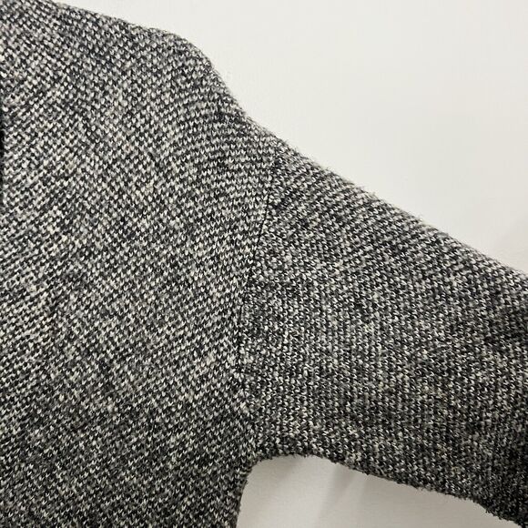 Uniqlo Womens Wool Blend Tweed Cardigan Longline Brown Gray Size XS - Picture 4 of 13